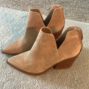 Vince Camuto side slit booties